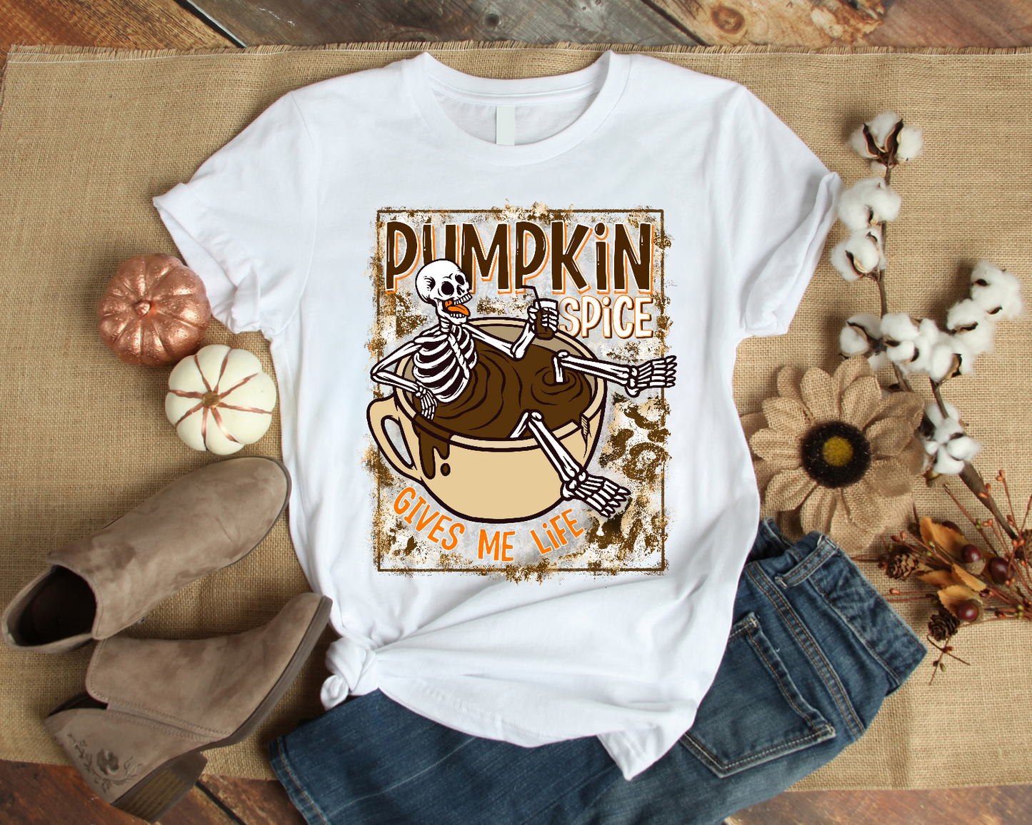 Pumpkin Spice Gives Me Life Sweatshirt