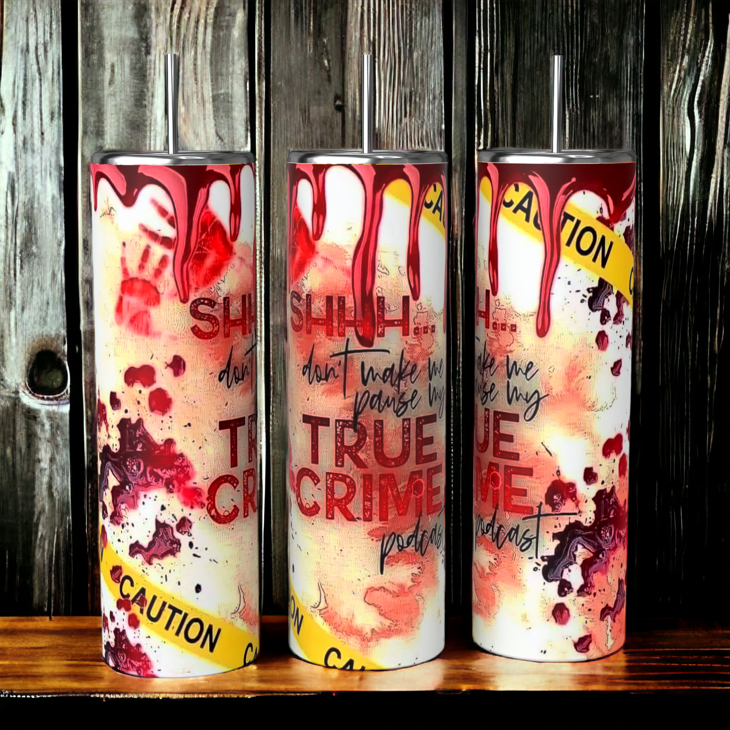 True Crimes Junkie Tumbler - Choose Your Size