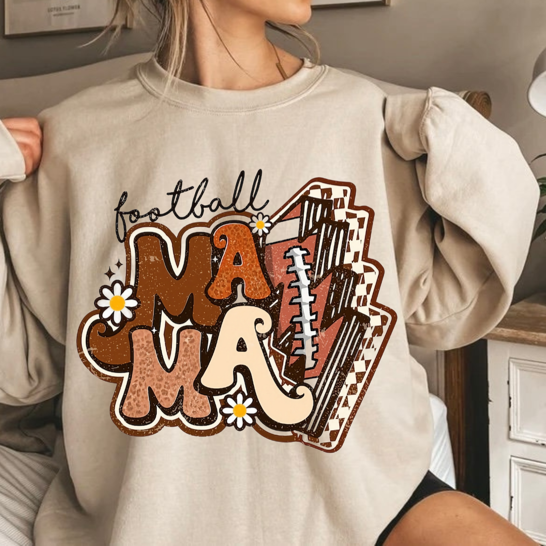 Vintage Football Mama