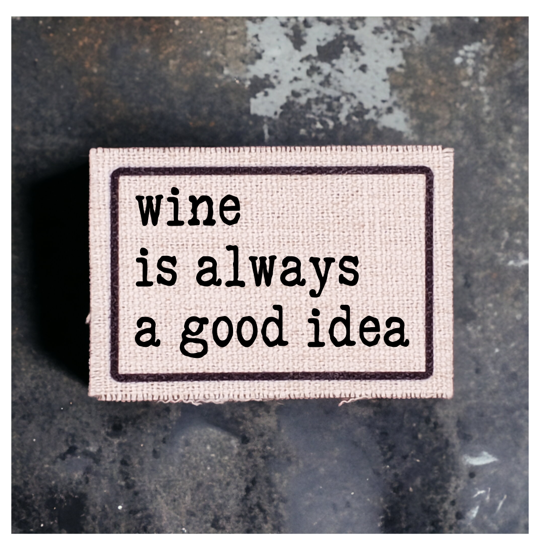 Wine, Alcohol & Coffee Design Patches