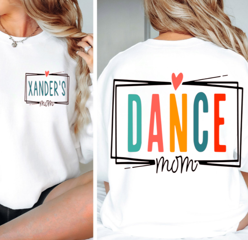 Personalized Dance Mom Sweatshirt