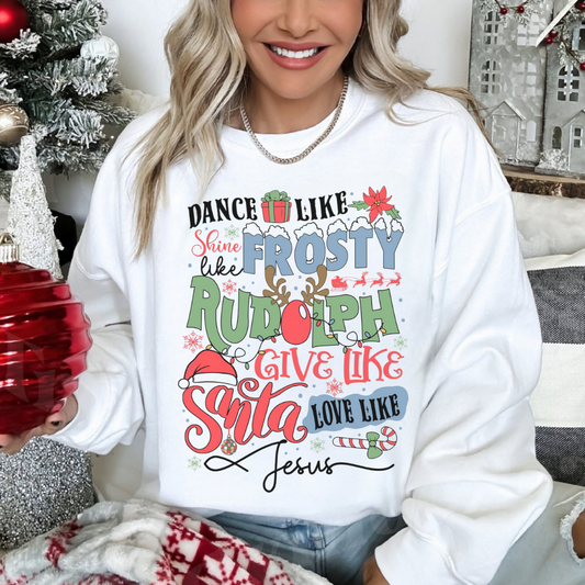 Dance Like Frosty Love Like Jesus - #2