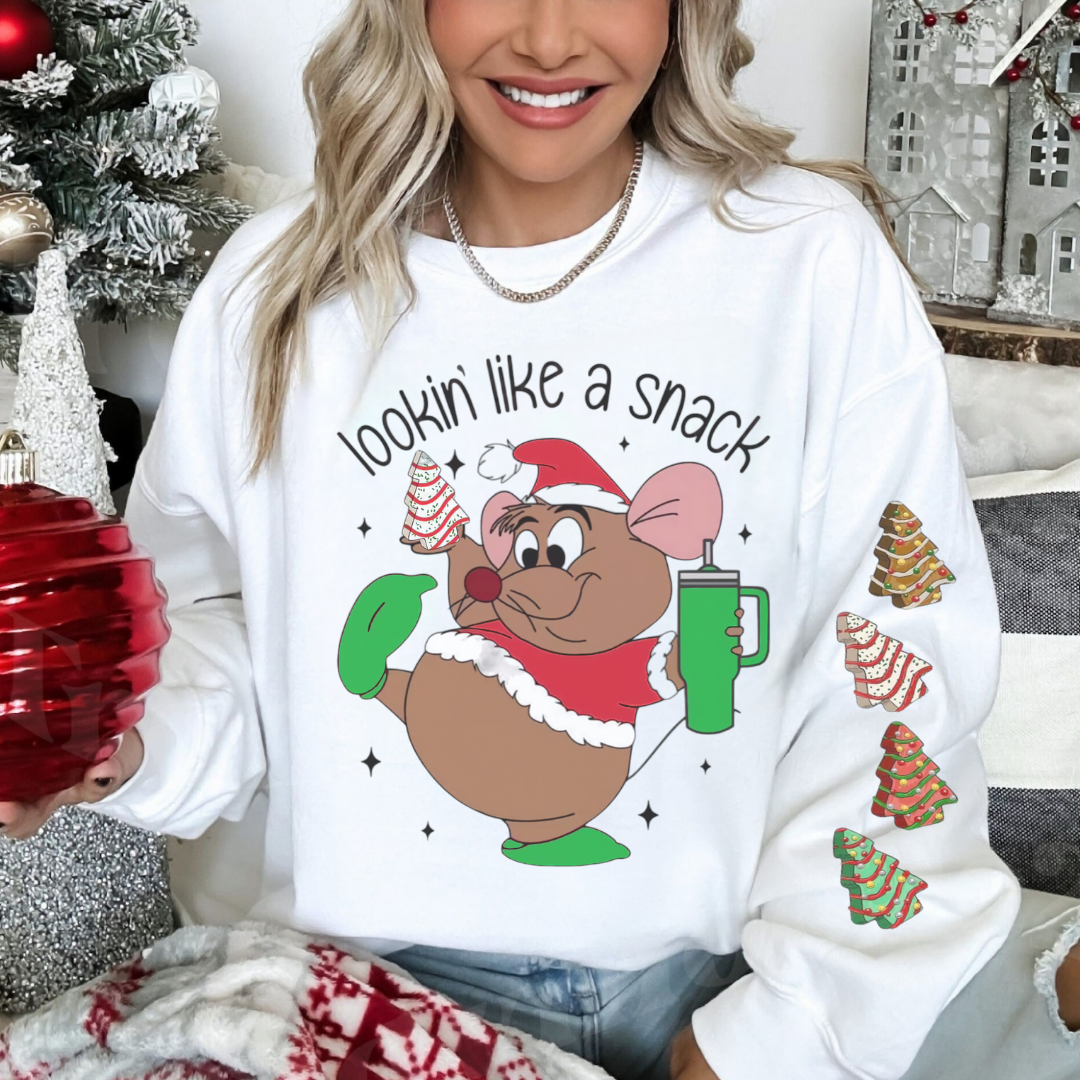 Lookin Like A Snack - Christmas Mouse Edition