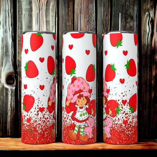 Strawberry's On Top Tumbler - Choose Your Size