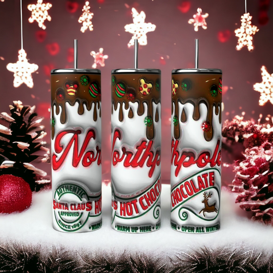 North Pole Hot Chocolate Tumbler