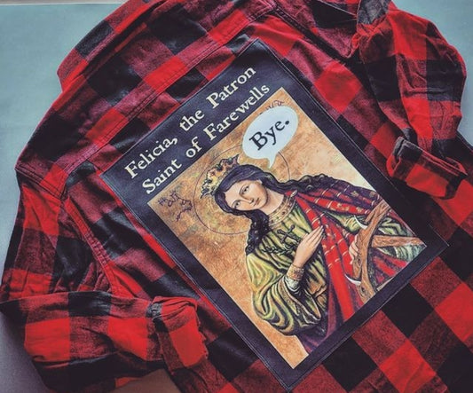Felicia Patron of Saints Flannel
