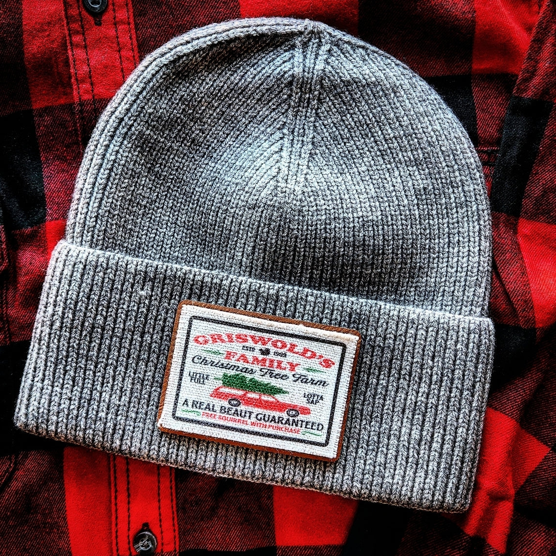 MIX-A-PATCH Beanie UNISEX Hat - Removable Patch