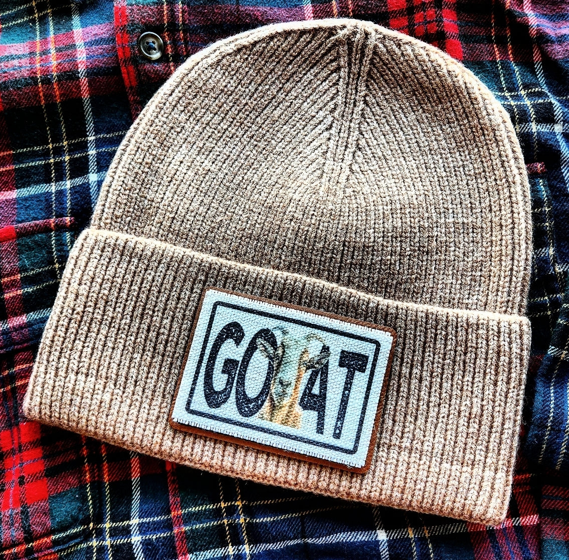 MIX-A-PATCH Beanie UNISEX Hat - Removable Patch