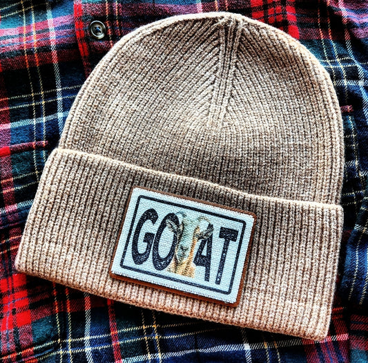 MIX-A-PATCH Beanie UNISEX Hat - Removable Patch