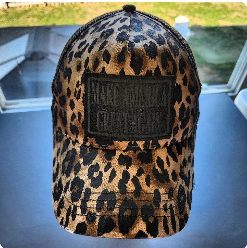 Dark MAGA  MIX-A-PATCH Hat - Removable Patch