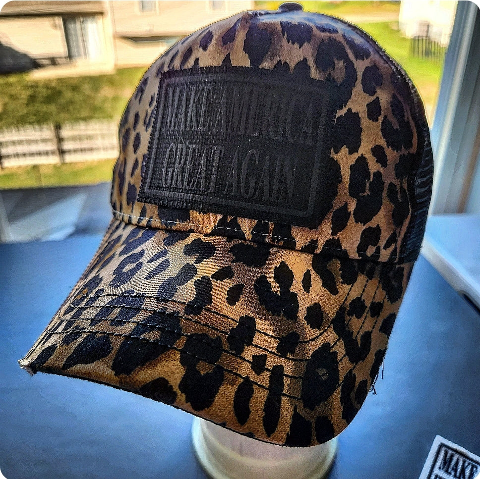 Dark MAGA  MIX-A-PATCH Hat - Removable Patch