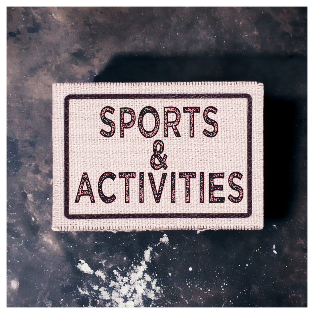 Sports & Activities Design Patches - Part 1